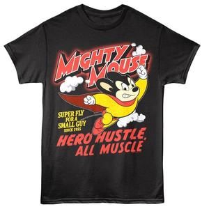 Mighty Mouse Hero Hustle Unisex T Shirt